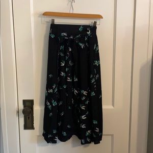 Anthropologie Porridge Fish skirt